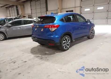 2019 Honda Hr-V Sport из США, поврежденный, VIN 3CZRU5H14KG702014
